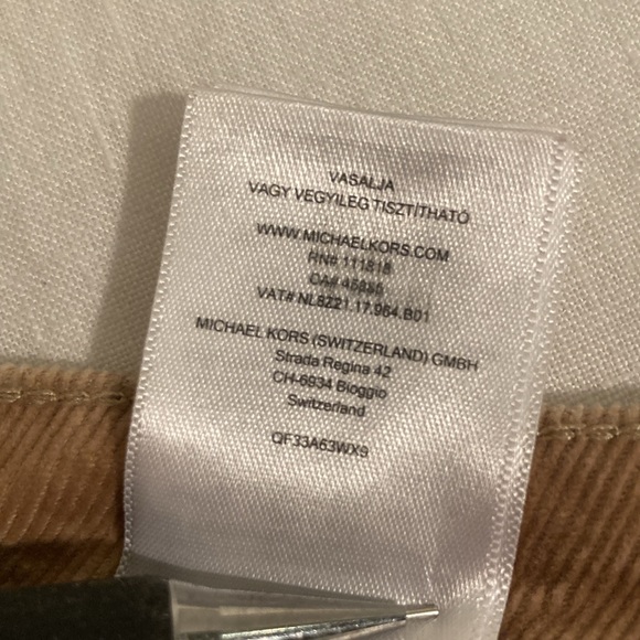 Michael Kors corduroy tan five pockets pants 4 - Picture 13 of 15